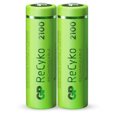 oosters Opname bad Oplaadbare batterij AA | 2 ReCyko, 2100 mAh | GP Batteries