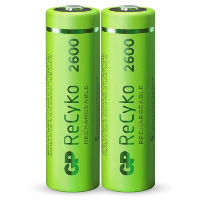 Oplaadbare batterij AA | 2 ReCyko, 2600 mAh | Batteries