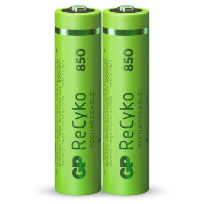 diepgaand Systematisch ontwikkelen Oplaadbare batterijen AAA | 2 ReCyko, 850 mAh | GP Batteries