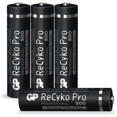 neutrale Communisme Kerel Oplaadbare batterijen AAA | 4 ReCyko Pro, 800 mAh | GP Batteries