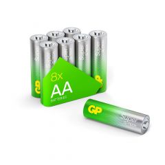 AA pile GP Alkaline Super 1,5V 8 pièces