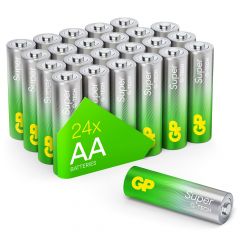 AA pile GP Alkaline Super 1,5V 24 pièces