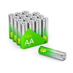 AA pile GP Alkaline Super 1,5V 16 pièces