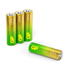 AA pile GP Alkaline Ultra 1,5V 4 pièces