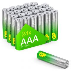 AAA pile GP Alkaline Super 1,5V 24 pièces