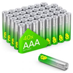 AAA pile GP Alkaline Super 1,5V 40 pièces
