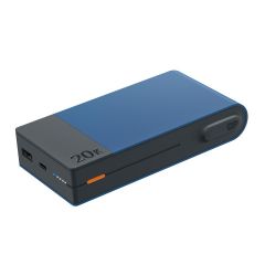 Powerbank GP MP20B bleu 20.000mAh 1x USB-A 1x USB-C ports