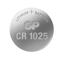 CR1025 GP Pile bouton pièces 3V 1 pièce
