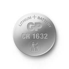 CR1632 GP Lithium knoopcel 3V 1 stuk