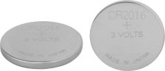 CR2016 GP Lithium knoopcel 3V 2 stuks