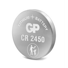 Pile bouton au lithium CR2450 - 1 pile