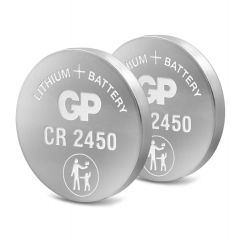 Pile bouton au lithium CR2450 - 2 piles