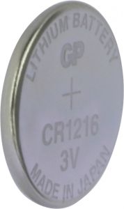 CR1216 GP Lithium knoopcel 3V 1 stuk